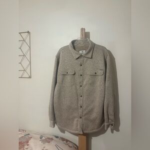 Legendary Whitetails Beige berber lined shirt jacket